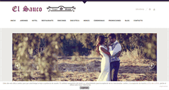 Desktop Screenshot of fincasbodaselsauco.es